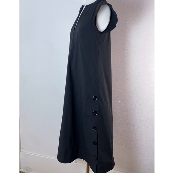 TOMAS MAIER Designer Modern Black Maxi Dress - Picture 2 of 8